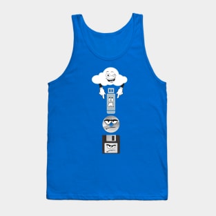 Funny Data Storage Evolution Tank Top